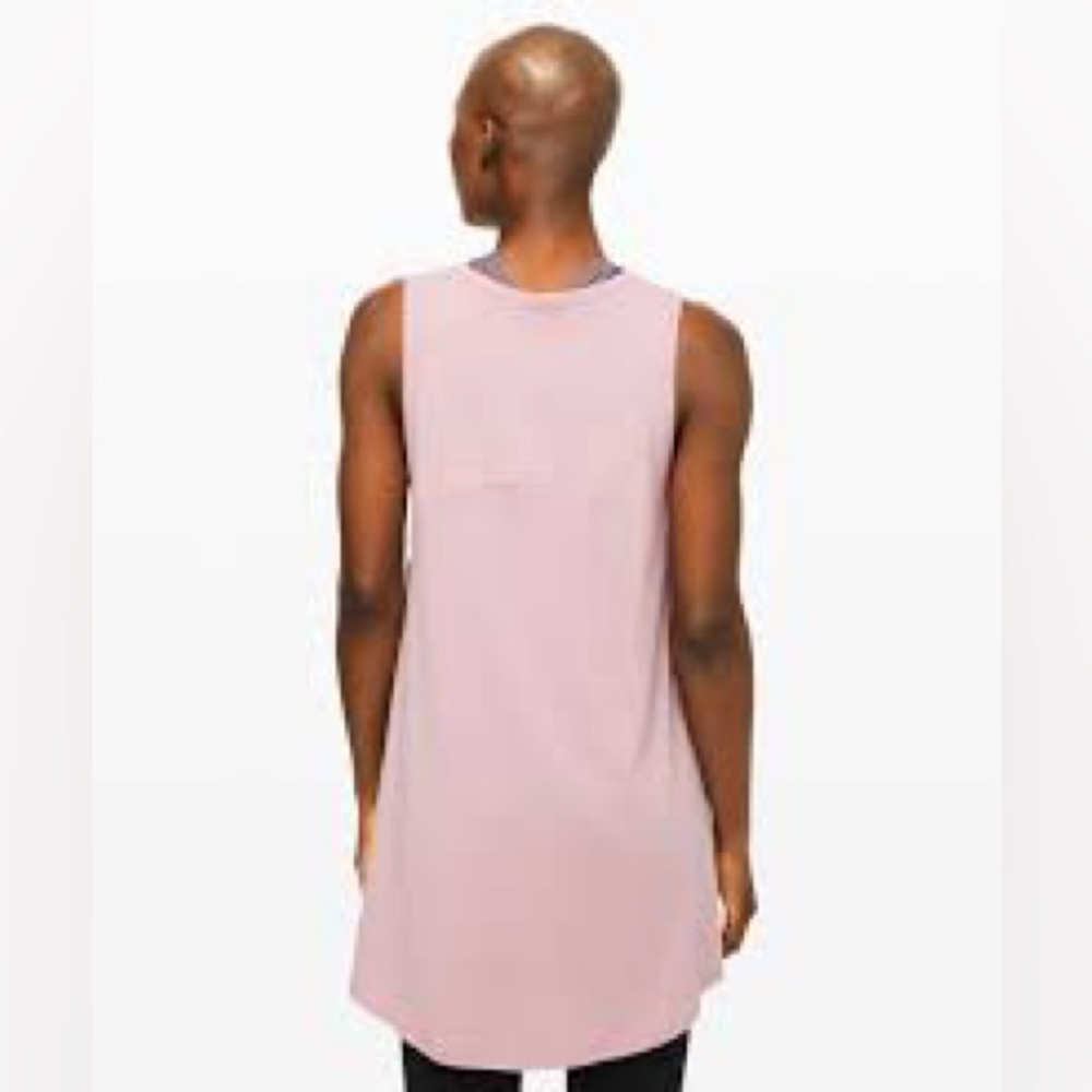 Lululemon - Long For Length Tank - Smoky Blush - Size 8/10 - Picture 2 of 8